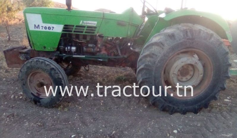 À vendre Tracteur Deutz M 70 07 Mateur avec matériels complet