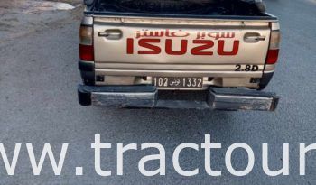 ⛔🚫VENDU تم البيع🚫⛔ Camionnette 4 portes avec benne Isuzu Super Faster 2500 injection (2001) complet