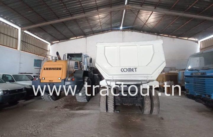 À vendre Camion Volvo FMX 400 8×4 boite automatique benne Hardox Comet (2017) complet