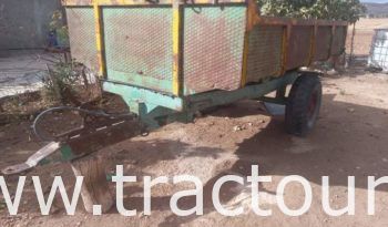 À vendre Semi remorque agricole benne sans carte grise complet