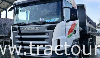 À vendre Tracteur Scania R420 avec semi remorque benne TP Comet complet