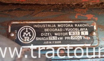À vendre Tracteur IMT 533 de luxe avec carte grise (1990) complet