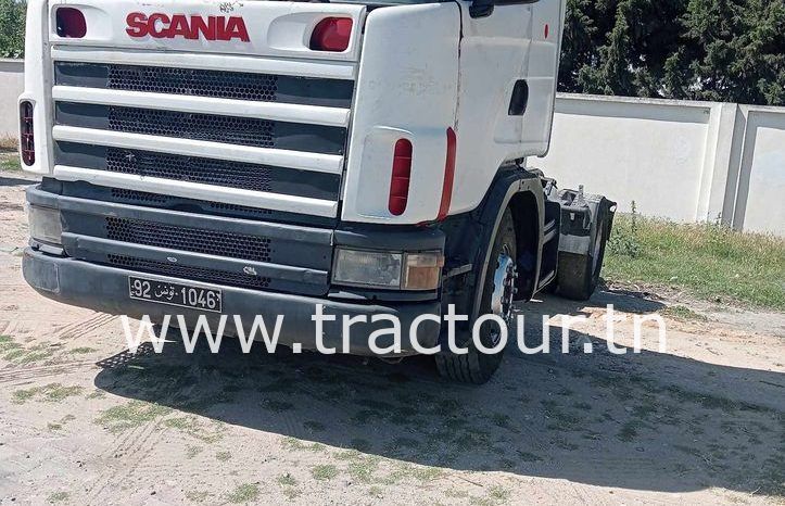 À vendre Tracteur routier Scania 124G 380 complet