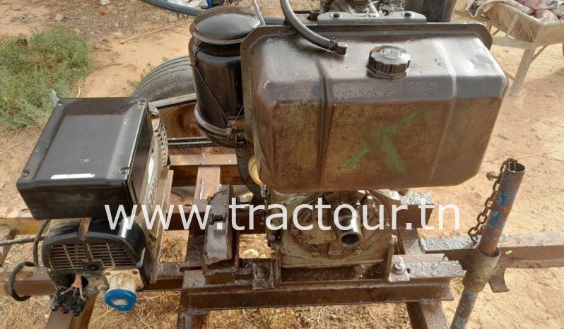 À vendre Groupe électrogène 2 cylindres Lombardini 4LD 820 complet