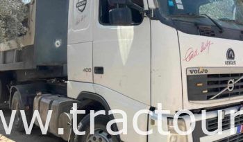 À vendre Tracteur Volvo FH 400 avec semi remorque benne TP Comet (2010) complet