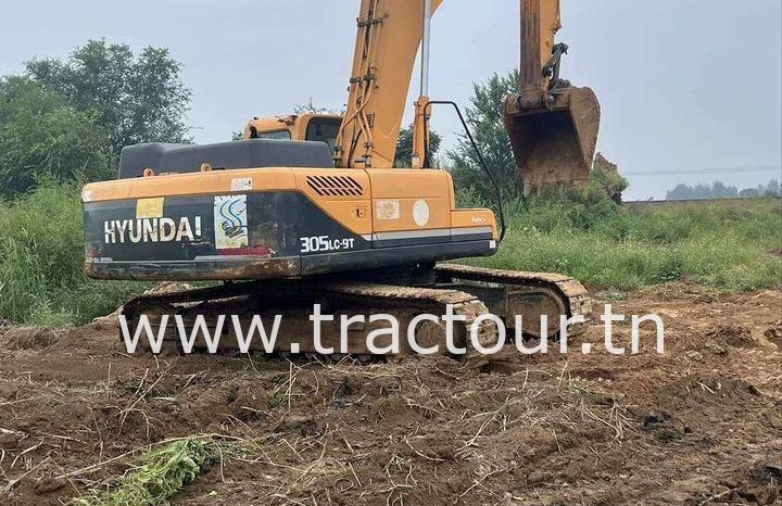 ⛔🚫VENDU تم البيع🚫⛔ Pelle sur chenilles avec godet Hyundai Robex 305 LC-9T (2013) complet