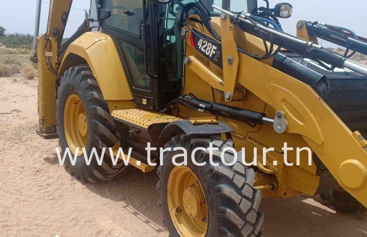 ⛔🚫VENDU تم البيع🚫⛔ Tractopelle Caterpillar 428 F2 (2017) complet