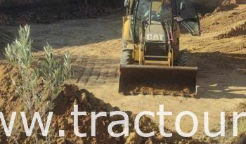 À vendre Tractopelle Caterpillar 428 E (2012) complet