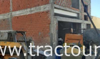 À vendre Pompe à béton 3 cylindres Putzmeister avec chargeuse compacte complet