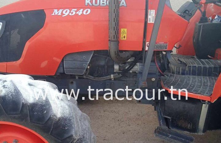 À vendre Tracteur Kubota M9540 avec matériel complet