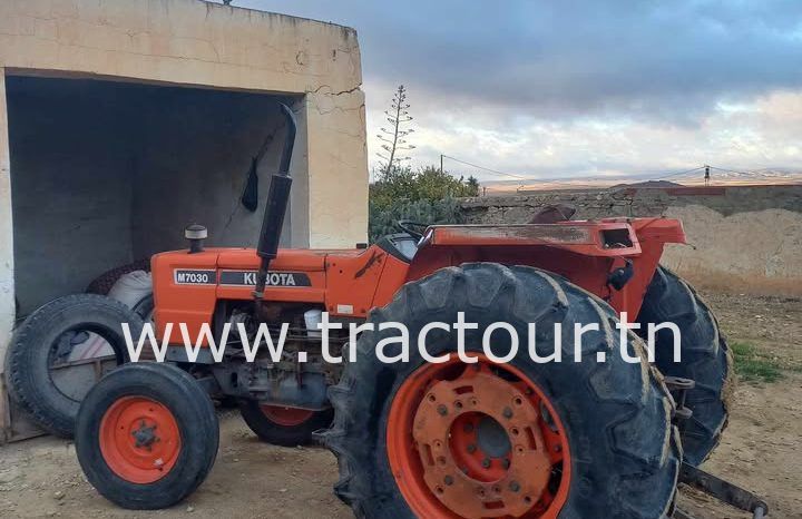 À vendre Tracteur Kubota M7030 complet
