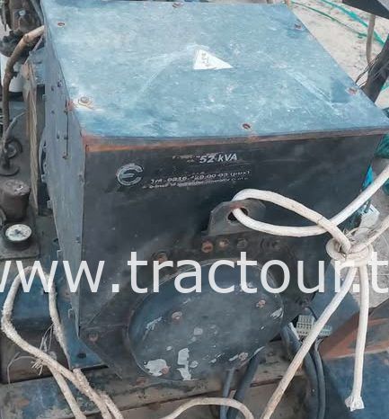 À vendre Groupe électrogène 52 kVA moteur 3 cylindres 70ch complet