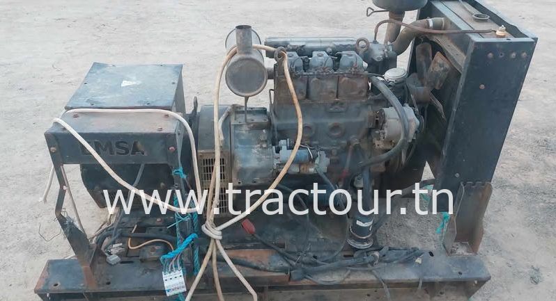 À vendre Groupe électrogène 52 kVA moteur 3 cylindres 70ch complet