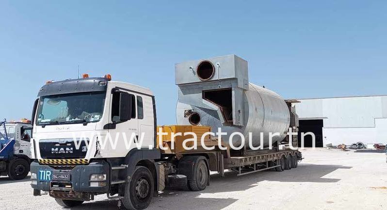 À louer Tracteur avec semi remorque porte engin complet