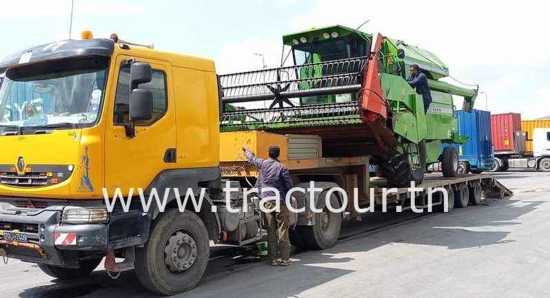 À louer Tracteur avec semi remorque porte engin complet