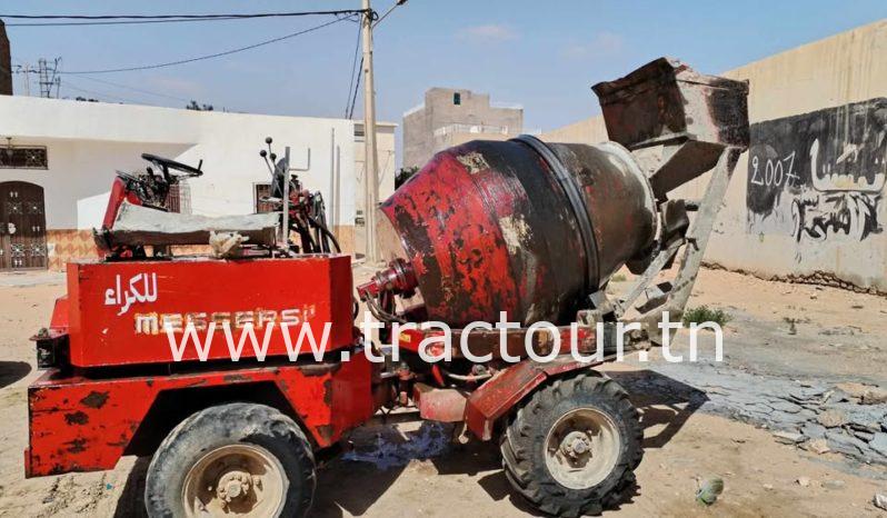 À vendre Auto bétonnière – Toupie Messersi (2012) complet
