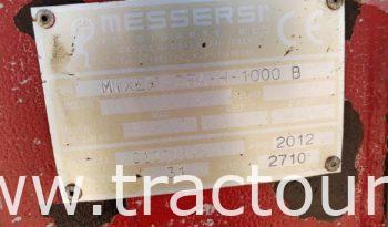 À vendre Auto bétonnière – Toupie Messersi (2012) complet