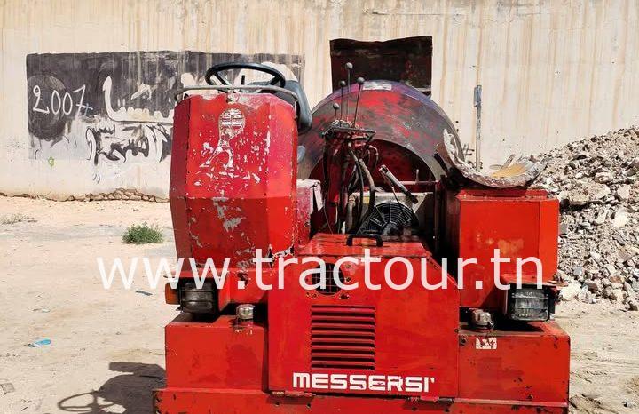 À vendre Auto bétonnière – Toupie Messersi (2012) complet