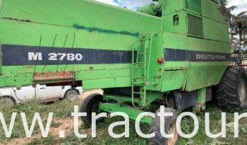 À vendre Moissonneuse batteuse à trémie et vis Deutz-Fahr M27.80 complet