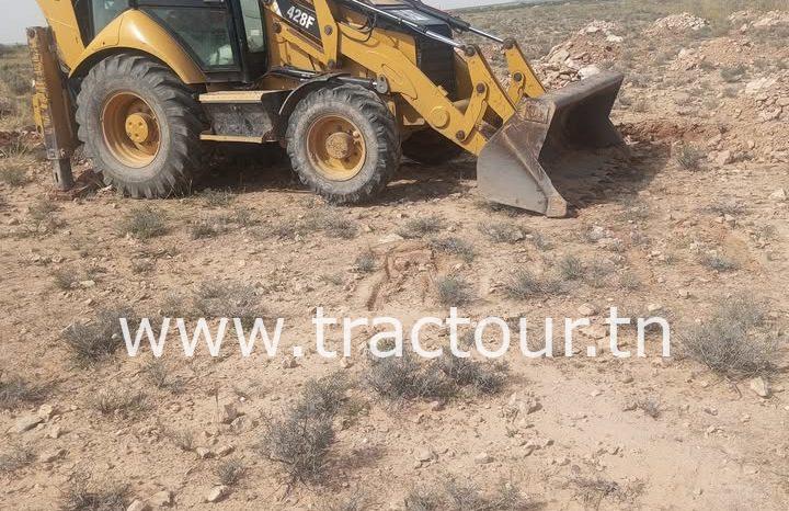 À vendre Tractopelle Caterpillar 428 F (2015) complet