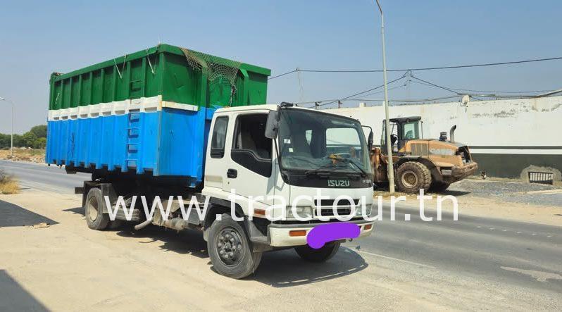 À vendre Camion avec caisson Ampliroll Isuzu FSR (2018) complet