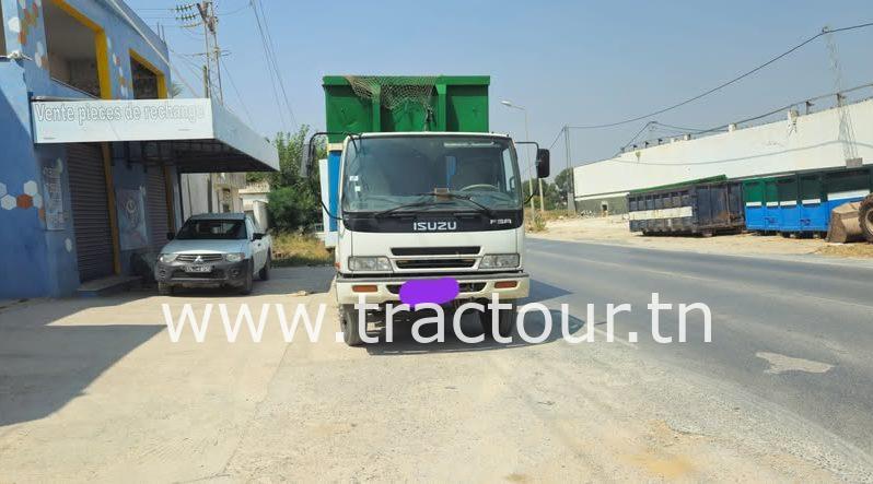 À vendre Camion avec caisson Ampliroll Isuzu FSR (2018) complet